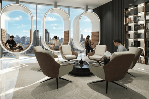 Apartament në Business Bay, Dubai, Emiratet e Bashkuara Arabe 1 dhomë gjumi, 70 m2. № 705530 - Foto 3