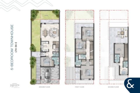 Damac Lagoons, Dubai, संयुक्त अरब अमीरात में विला, 5 बेडरूम, 322 वर्ग मीटर, संख्या 667250 - फ़ोटो 10