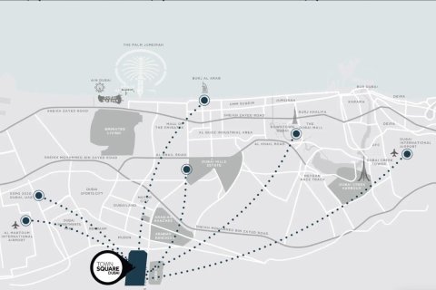 شقة للبيع في Town Square، دبي، الإمارات العربية المتحدة 1 غرفة نوم ، 58.7 متر مربع ، رقم 727609 - صورة 10