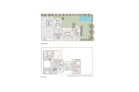 Vila di Dubai, UEA 5 kamar tidur, 577.5 m2 nomor 722625 - foto 11