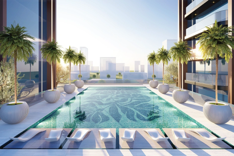 Lägenhet till försäljning i Jumeirah Village Triangle, Dubai, UAE 2 sovrum, 100 kvm Nr. 734171 - fotografi 5
