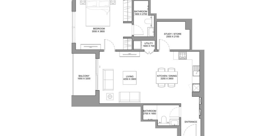 Nadd Al Sheba、Dubai、UAEにあるマンション 1ベッドルーム、81 m2 No489284
