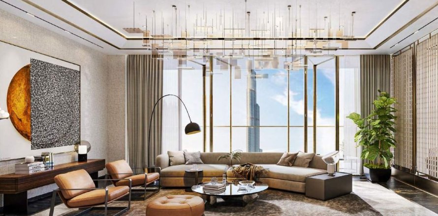 Downtown Dubai (Downtown Burj Dubai), UAE의 아파트 침실 2개, 154.2제곱미터 번호 692978