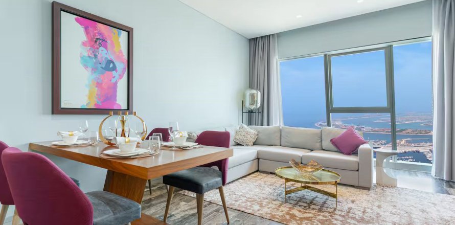 Apartament në Dubai Marina, Emiratet e Bashkuara Arabe 2 dhoma gjumi, 123.3 m2. № 695241