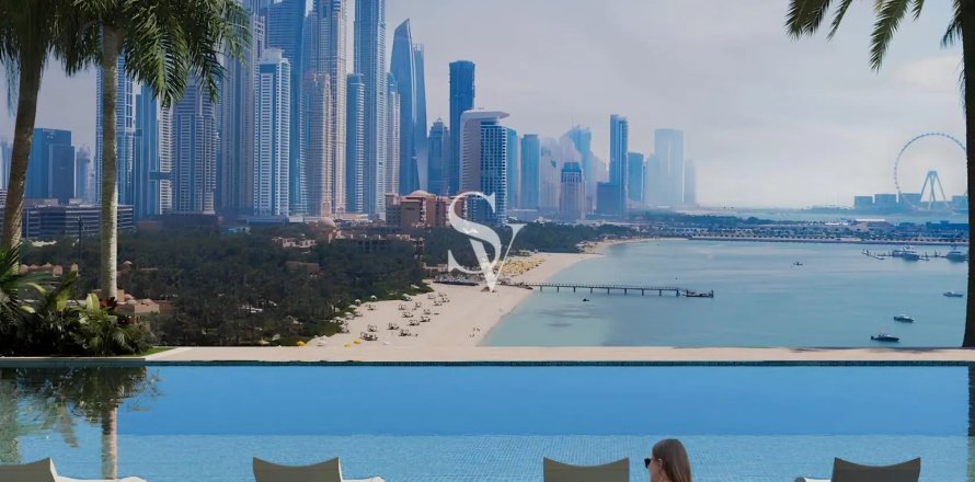 Palm Jumeirah, Dubai, संयुक्त अरब अमीरात में अपार्टमेंट, 1 बेडरूम, 109 वर्ग मीटर, संख्या 695776