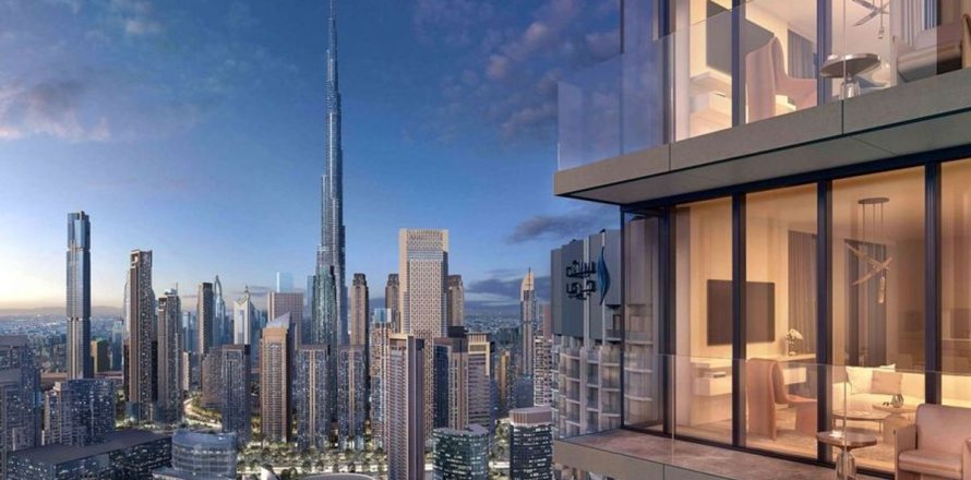 Apartmen di Business Bay, Dubai, UAE 1 bilik tidur, 79.9 meter persegi № 689057