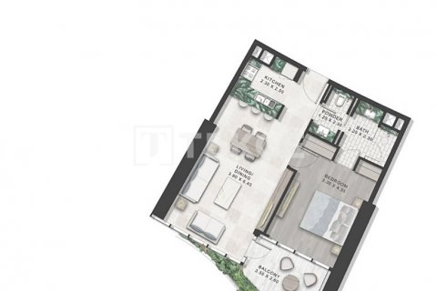 Střešní byt v Al Safa, Dubai, SAE 4 ložnice, 266 m² Č.: 565117 - fotografie 26