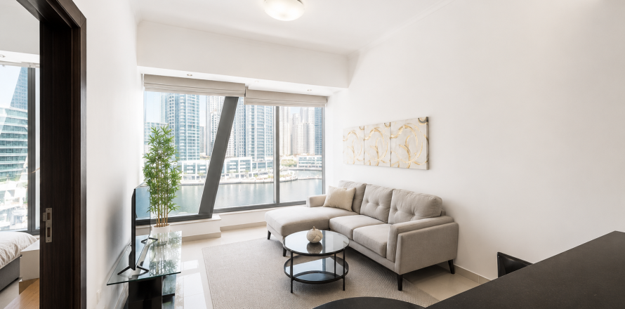 آپارتمان در Dubai Marina، Dubai ، امارات متحده عربی 1 خوابه ، 55.24 متر مربع.  شماره 757492