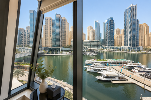 آپارتمان برای اجاره در Dubai Marina، Dubai، امارات متحده عربی 1 خوابه ، 55.24 متر مربع ، شماره 757492 - تصویر 2