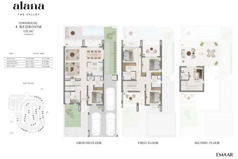 Řadový dům v The Valley, Dubai, SAE 3 ložnice, 346 m² Č.: 704634 - fotografie 5