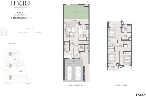 Stadthaus zum Verkauf in Arabian Ranches, Dubai, VAE 3 Schlafzimmer, 184 m2 Nr. 704633 - Foto 9