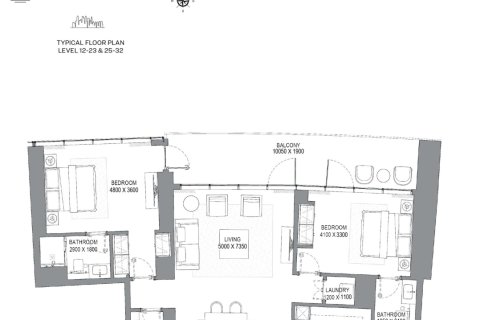 Appartamento in vendita a Dubai Harbour, Dubai, EAU 1 camera da letto, 80 mq. № 704637 - foto 6