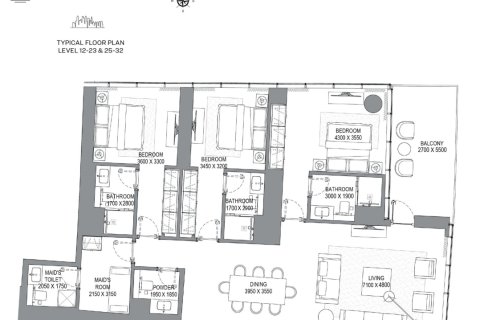 Appartamento in vendita a Dubai Harbour, Dubai, EAU 1 camera da letto, 80 mq. № 704637 - foto 7