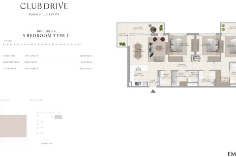 Apartman u gradu Dubai Hills Estate, UAE 1 spavaća soba, 68 m2 Br. 704635 - Slika 6