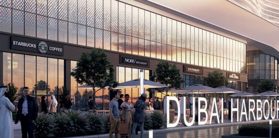 Apartman u Dubai Harbour, UAE 105 m2, 1 spavaća soba Br. 655799