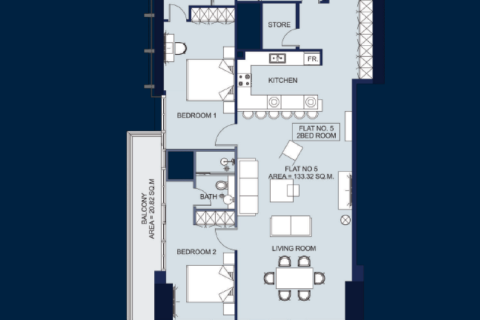 Apartamento para venda em Jumeirah Lake Towers, Dubai, EAU 1 quarto, 7804 m2 № 689792 - foto 5