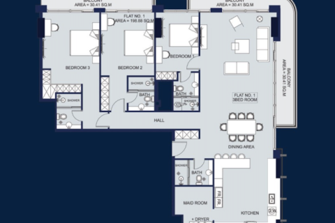 Apartamento para venda em Jumeirah Lake Towers, Dubai, EAU 1 quarto, 7804 m2 № 689792 - foto 6