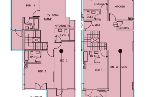 Apartment til salg i Mirdif, Dubai, UAE 1 værelse, 98 kvm № 689877 - foto 9