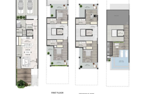 تاون هاوس للبيع في دائرة قرية جميرا، دبي، الإمارات العربية المتحدة 4 غرفة نوم ، رقم 689795 - صورة 10