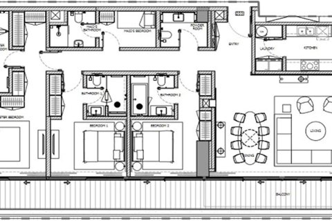 Lakás itt: Dubai, EAE, 1 szoba, 48 m², azonosító: 704306 - fénykép 12