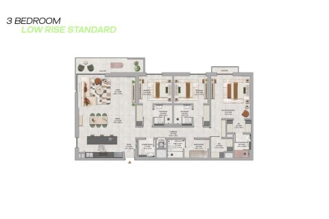 Apartmán v Dubai Land, SAE 1 spálňa, 87 m2 č. 704309 - Fotografia 17