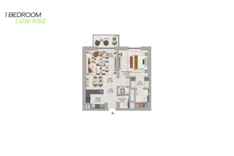 Apartmán v Dubai Land, SAE 1 spálňa, 87 m2 č. 704309 - Fotografia 15