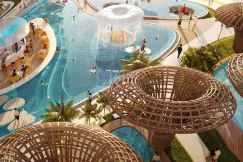 Leilighet til salgs i Al Marjan Island, Ras Al Khaimah, Emiratene 1 soverom, 89.1 kvm Nr. 661987 - Foto 13