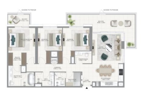 Lakás itt: Dubai Hills Estate, EAE, 1 hálószoba, 81 m², azonosító: 704553 - fénykép 12