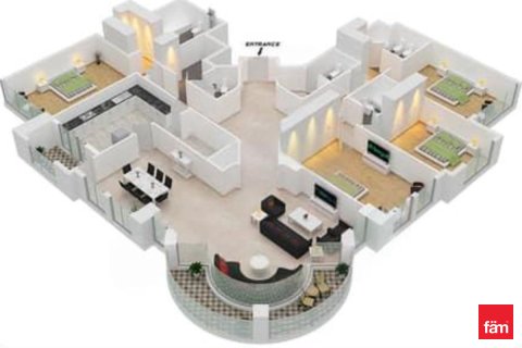 Lakás itt: Dubai Marina, EAE, 3 hálószoba, 201.9 m², azonosító: 694071 - fénykép 12