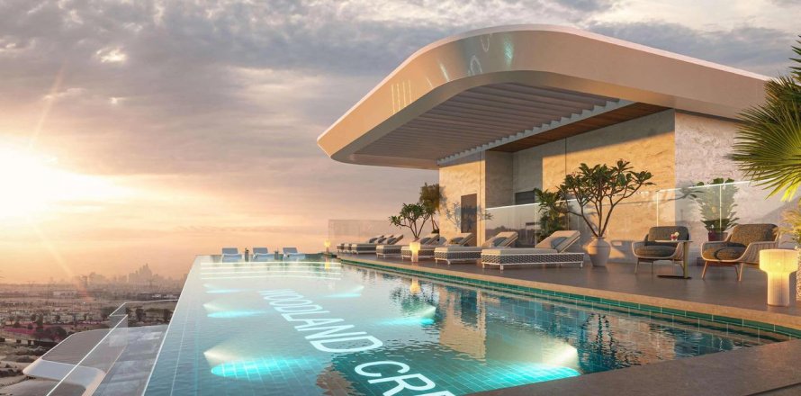 Apartament në Dubai, Emiratet e Bashkuara Arabe 1 dhomë gjumi, 58 m2. № 600996