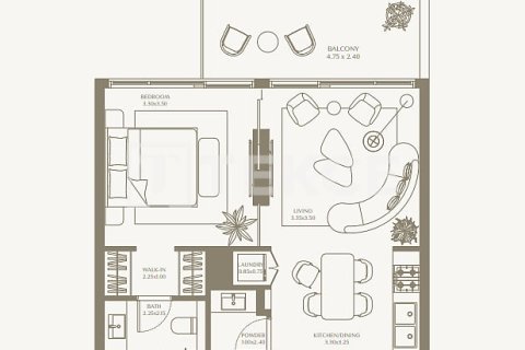 Duplex di Umm Al Quwain, UEA 3 kamar tidur, 437 m2 nomor 692016 - foto 20