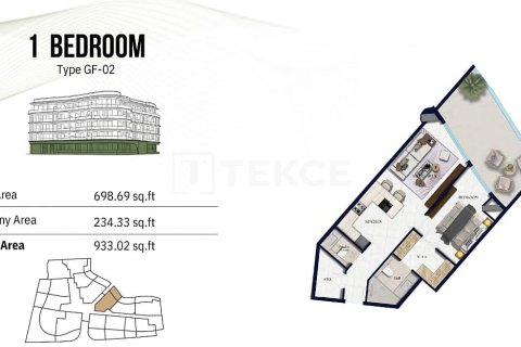 דירה למכירה ב Jumeirah Village Circle, Dubai, איחוד האמירויות  2 חדרי שינה, 96 מ"ר, מספר 692018 - תמונה 28