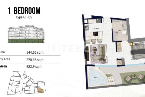 דירה למכירה ב Jumeirah Village Circle, Dubai, איחוד האמירויות  2 חדרי שינה, 96 מ"ר, מספר 692018 - תמונה 26