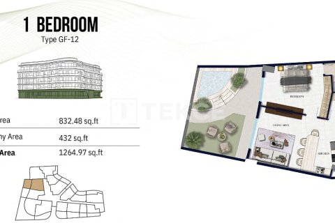 דירה למכירה ב Jumeirah Village Circle, Dubai, איחוד האמירויות  2 חדרי שינה, 96 מ"ר, מספר 692018 - תמונה 23