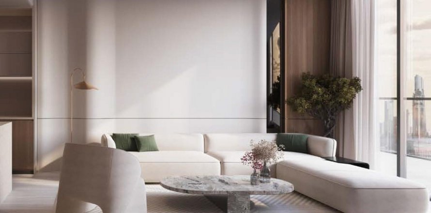 Apartemen di Binghatti Starlight di Al Jaddaf, Dubai, UEA 44.3 m2 nomor 582482