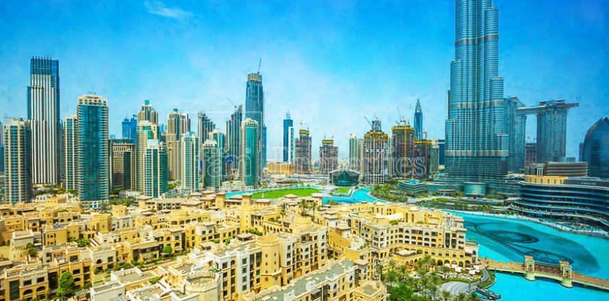 Lägenhet i Downtown Dubai (Downtown Burj Dubai), Dubai, UAE 1 sovrum, 74 kvm Nr. 693058