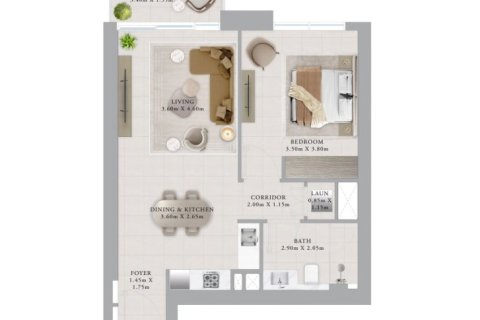 آپارتمان برای فروش در  Dubai Creek Harbour (The Lagoons)، Dubai، امارات متحده عربی  1 خوابه ، 70 متر مربع ، شماره 704971 - تصویر 10