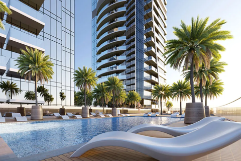 Apartmen di Dubai, UAE 1 bilik tidur, 61 meter persegi № 693807