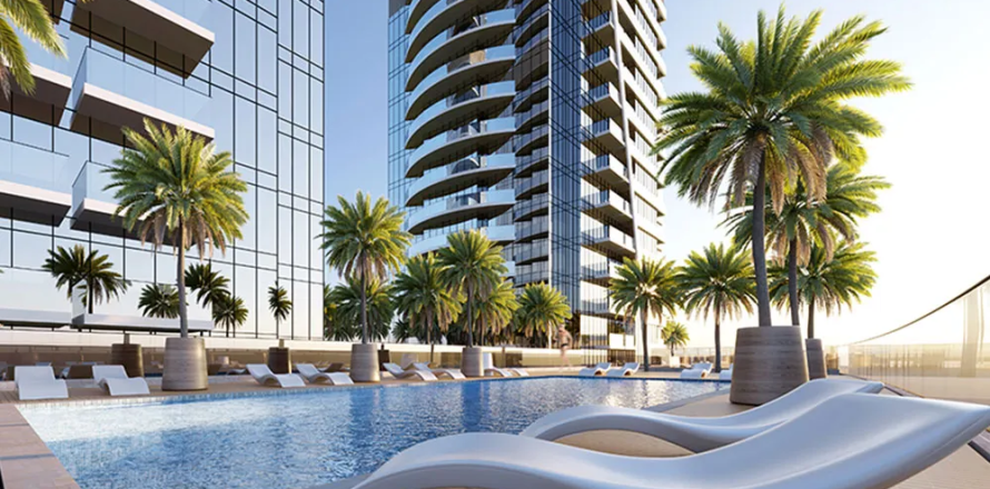 Apartmen di Dubai, UAE 1 bilik tidur, 61 meter persegi № 693807