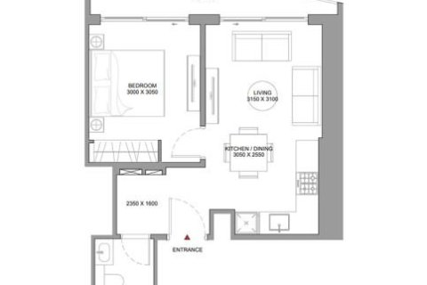 Lägenhet till försäljning i Dubai, UAE 1 sovrum, 53 kvm Nr. 704455 - fotografi 13