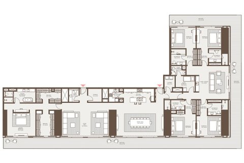 Apartament na sprzedaż w Dubai, ZEA 1 sypialnia, 96 mkw., nr 704453 - zdjęcie 17