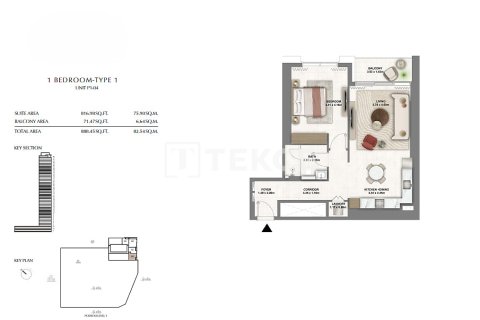 Dubai, UAE의 판매용 아파트 침실 3개, 183제곱미터 번호 680106 - 사진 10