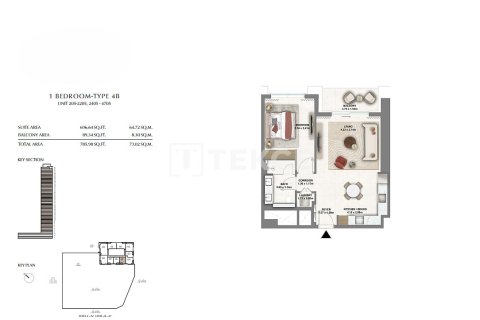 Dubai, UAE의 판매용 아파트 침실 3개, 183제곱미터 번호 680106 - 사진 15