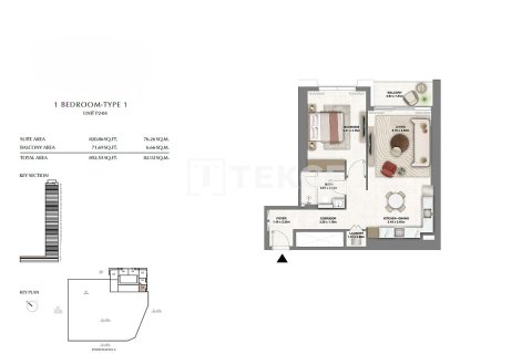 Dubai, UAE의 판매용 아파트 침실 3개, 183제곱미터 번호 680106 - 사진 11