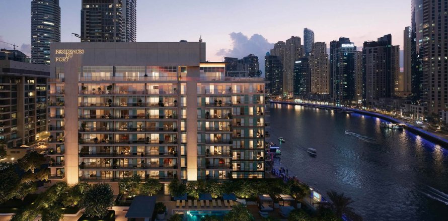 Apartment in Residences Du Port in Dubai Marina, UAE 1 bedroom, 78 sq.m. № 704839