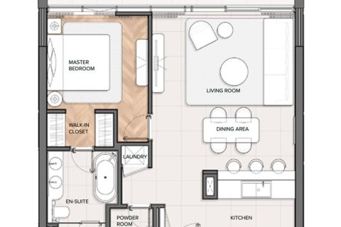 Apartment in Residences Du Port in Dubai Marina, UAE 1 bedroom, 78 sq.m. № 704839 - photo 12