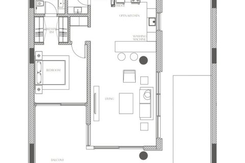 Byt v Creekside Residence v Al Zorah, Ajman, SAE 1 ložnice, 140 m² Č.: 704843 - fotografie 14