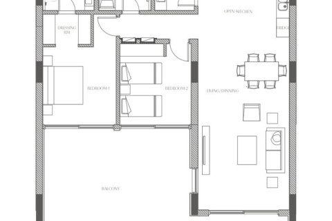 Byt v Creekside Residence v Al Zorah, Ajman, SAE 1 ložnice, 140 m² Č.: 704843 - fotografie 15