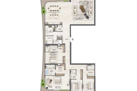 Apartment in Address Grand Downtown in Downtown Dubai (Downtown Burj Dubai), UAE 3 bedrooms, 408 sq.m. № 704844 - photo 14