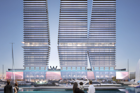 Byt v Dubai Harbour, SAE 2 ložnice, 142 m² Č.: 598530 - fotografie 9